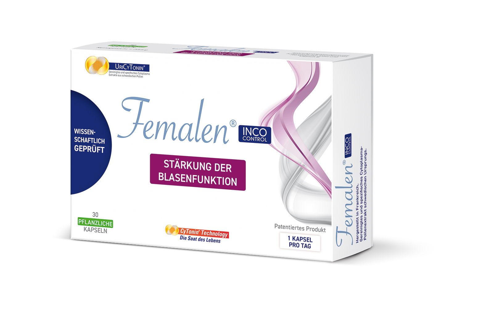 Verpackung von Femalen® INCO control