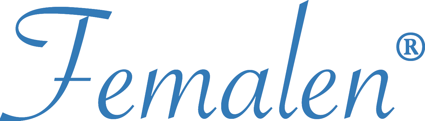 Blaues Logo von Femalen®